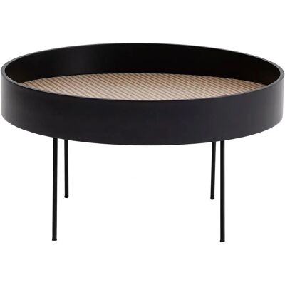 Homitis - Taylor - Schwarz - 80 x 80 cm - Couchtisch Homitis - Taylor - Schwarz - 80 x 80 cm - Couchtisch