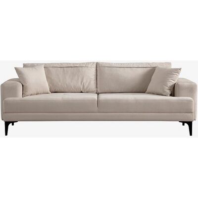 Homitis 3-sæders Naturlig Farve Sofa - Sofa Homitis 3-sæders Naturlig Farve Sofa - Sofa