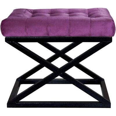 Atelier del Sofa Puff Capraz - Violet - Pouf Atelier del Sofa Puff Capraz - Violet - Pouf