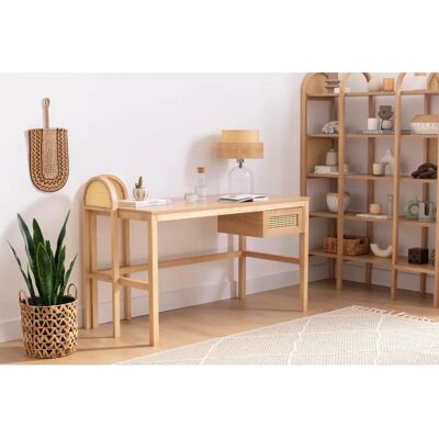 Homeroom U113 Schreibtisch - Hellbraun mit Schubladen Homeroom U113 Schreibtisch - Hellbraun mit Schubladen
