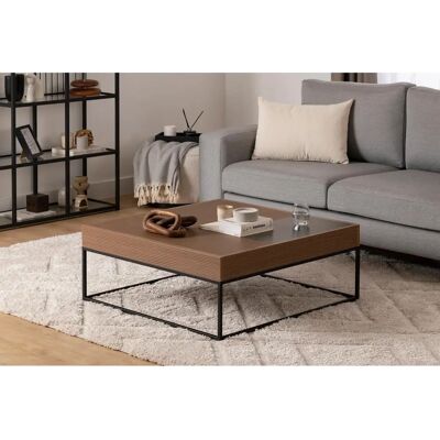 Hanah Home Lena Walnuss Couchtisch - Wohnzimmertisch Hanah Home Lena Walnuss Couchtisch - Wohnzimmertisch