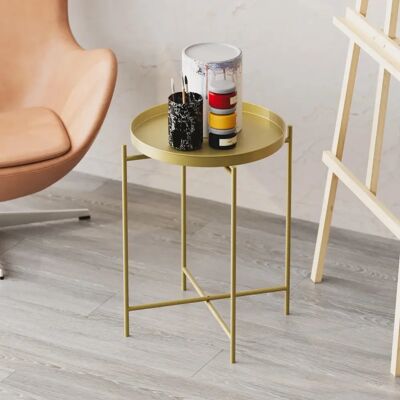 Złoty stolik kawowy Hanah Home - SHB-007-A Złoty stolik kawowy Hanah Home - SHB-007-A