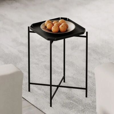 Hanah Home Solo Schwarzer Couchtisch - Sofabord Hanah Home Solo Schwarzer Couchtisch - Sofabord