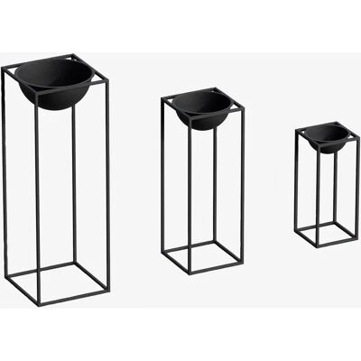 Hanah Home - Dekorativ Potte - Sort - Pynt Op Dit Rum Hanah Home - Dekorativ Potte - Sort - Pynt Op Dit Rum