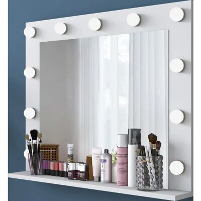 Skye Decor Wandkommode mit Spiegel - Modern Weiß 90x71.8x15cm Skye Decor Wandkommode mit Spiegel - Modern Weiß 90x71.8x15cm