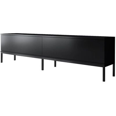 Hanah Home Mueble de TV - Katana - Negro - Televisores y Medios Hanah Home Mueble de TV - Katana - Negro - Televisores y Medios
