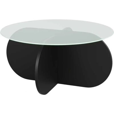 Mesa de centro Hanah Home Bubble - Negro - Mesa de café Mesa de centro Hanah Home Bubble - Negro - Mesa de café