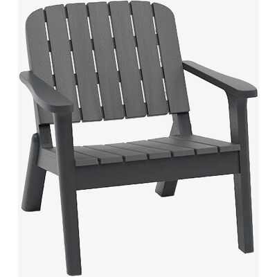 Hanah Home Silva Stuhl - Für den Außenbereich - Grau Hanah Home Silva Stuhl - Für den Außenbereich - Grau