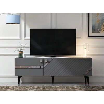 Hanah Home Support TV Iris - Anthracite, Argent Hanah Home Support TV Iris - Anthracite, Argent