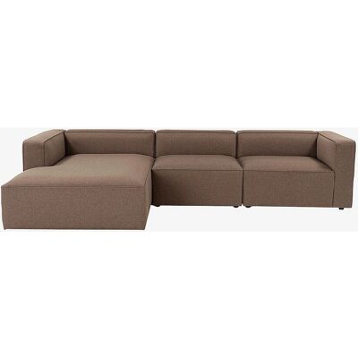 Homitis Noah Left Hjørnesofa - Brun - Sofa med chaiselongue Homitis Noah Left Hjørnesofa - Brun - Sofa med chaiselongue