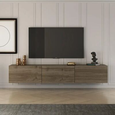 Hanah Home Walnuss TV-Bank - Walnuss, Stilvoll - TV Bank Hanah Home Walnuss TV-Bank - Walnuss, Stilvoll - TV Bank