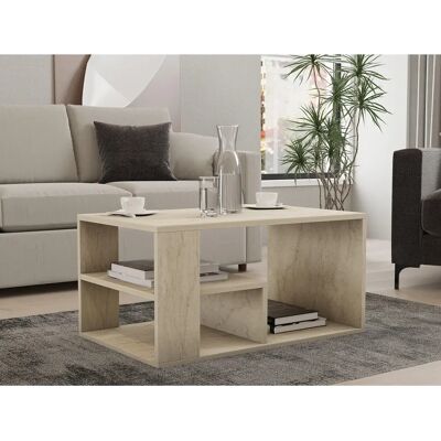 Hanah Home Eros Travertinowy Stolik Kawowy - Stolik do Salonu Hanah Home Eros Travertinowy Stolik Kawowy - Stolik do Salonu
