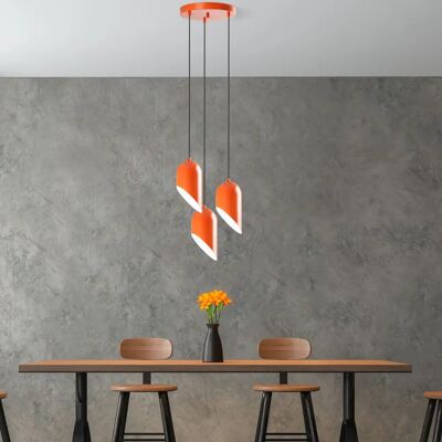 Opviq Lampada a sospensione - 3 x E27, 40cm, altezza regolabile - Pendant Light Opviq Lampada a sospensione - 3 x E27, 40cm, altezza regolabile - Pendant Light