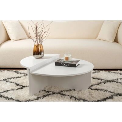 Hanah Home Orion Weiß Couchtisch - Couchtisch Hanah Home Orion Weiß Couchtisch - Couchtisch