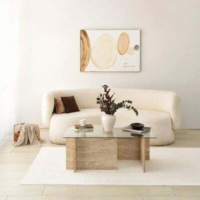 Skye Decor Table Basse - 105 x 40 x 65 cm - Publicité Skye Decor Table Basse - 105 x 40 x 65 cm - Publicité
