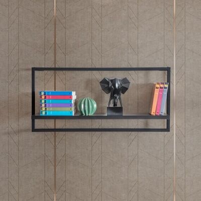 Hanah Home Dora Półka na Ścianę - Czarna Hanah Home Dora Półka na Ścianę - Czarna