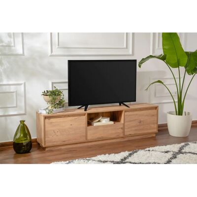 Hanah Home Vanguard TV-Ständer - Atlantic Pine - Modernes Design Hanah Home Vanguard TV-Ständer - Atlantic Pine - Modernes Design