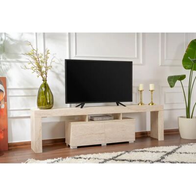 Hanah Home Enclave Travertin TV-stander - TV Type Hanah Home Enclave Travertin TV-stander - TV Type