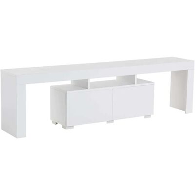 Hanah Home Dulap pentru TV - Alb - Dulap TV Modern Hanah Home Dulap pentru TV - Alb - Dulap TV Modern