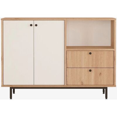 Homitis Brisa Weiß Eiche Mehrzweckschrank Homitis Brisa Weiß Eiche Mehrzweckschrank
