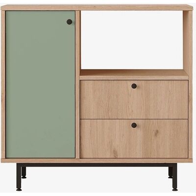 Homitis Meghan Mehrzweckschrank - Grün - Stauraum & Sideboard Homitis Meghan Mehrzweckschrank - Grün - Stauraum & Sideboard