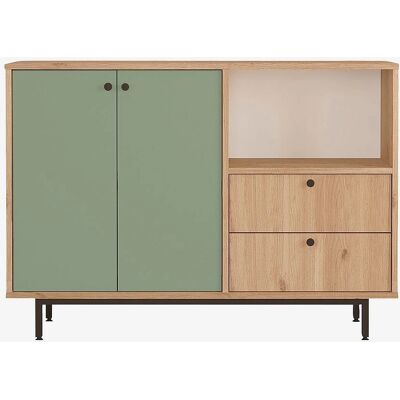 Homitis Vielzweckschrank - 120x85x35,5cm - Modernes Design Homitis Vielzweckschrank - 120x85x35,5cm - Modernes Design