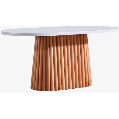 Hanah Home - Masă de luat masa - Argintiu - Maro Hanah Home - Masă de luat masa - Argintiu - Maro