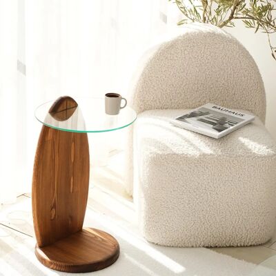 Hanah Home Surf Kastanien Beistelltisch - Beistelltisch Hanah Home Surf Kastanien Beistelltisch - Beistelltisch