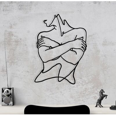 Wallity Felicidad Accesorio de Pared de Metal - Accesorio de Pared Wallity Felicidad Accesorio de Pared de Metal - Accesorio de Pared