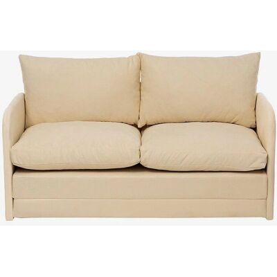 Hanah Home Saga Large Beige - Canapé-Lit - Moderne, Métal, Convertible - Publicité Hanah Home Saga Large Beige - Canapé-Lit - Moderne, Métal, Convertible - Publicité