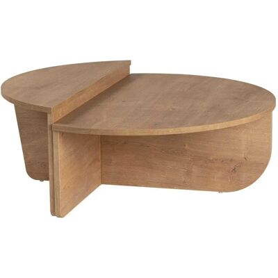 Hanah Home Orion Honig Eichen Couchtisch - Couchtisch Hanah Home Orion Honig Eichen Couchtisch - Couchtisch