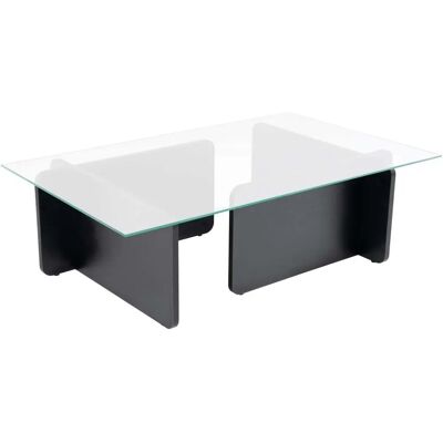 Hanah Home Flavio Holz Schwarzer Couchtisch - Beistelltisch Hanah Home Flavio Holz Schwarzer Couchtisch - Beistelltisch
