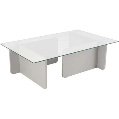 Homitis Vetrino Grauer Sicherheitsglas Couchtisch - Sofabord Homitis Vetrino Grauer Sicherheitsglas Couchtisch - Sofabord
