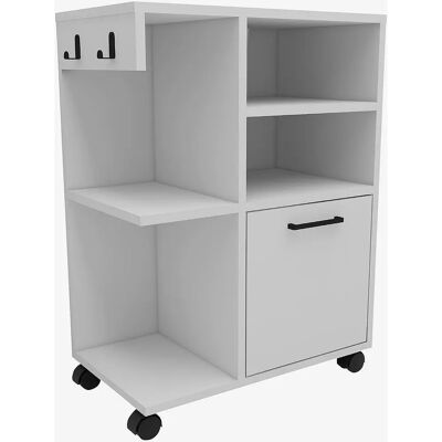 Hanah Home Rebusa Mehrzweckschrank Weiß - Wohnen & Haushalt Hanah Home Rebusa Mehrzweckschrank Weiß - Wohnen & Haushalt