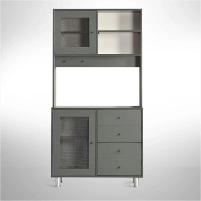 Hanah Home Grano Gri Dulap multifuncțional - Dulap Hanah Home Grano Gri Dulap multifuncțional - Dulap