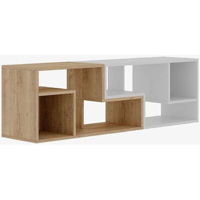 Homitis TV-bænk Glis - Brun - 145x44,8x35 cm - TV-bænk Homitis TV-bænk Glis - Brun - 145x44,8x35 cm - TV-bænk