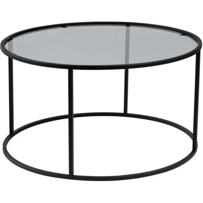 Aurum Mono Sofabord - Moderne hærdet glas og stål Aurum Mono Sofabord - Moderne hærdet glas og stål