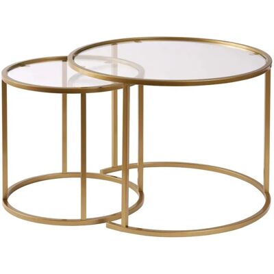 Skye Decor Aurum Ensemble de Tables Basses - Set de Tables - Publicité Skye Decor Aurum Ensemble de Tables Basses - Set de Tables - Publicité