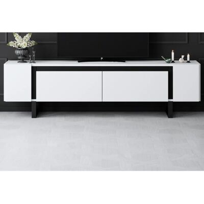Skye Decor - Meuble TV 180x50x30 cm - White - Meuble TV - Publicité Skye Decor - Meuble TV 180x50x30 cm - White - Meuble TV - Publicité