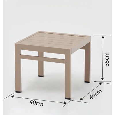 Homitis - Liegestuhl - Sonnenliege - Beistelltisch - Gartenmöbel-Set Homitis - Liegestuhl - Sonnenliege - Beistelltisch - Gartenmöbel-Set
