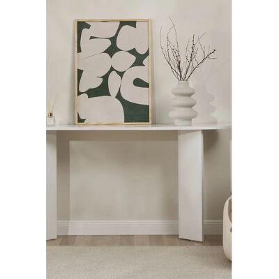 Woody Fashion Sira - Weiße Sofatisch - Sofa table Woody Fashion Sira - Weiße Sofatisch - Sofa table