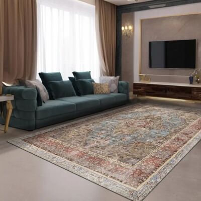 Bamyum Avlin Buntes Chenille Teppich - Teppich Bamyum Avlin Buntes Chenille Teppich - Teppich