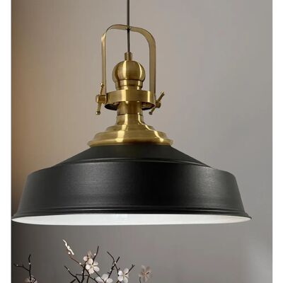 Philips Vintage Metall Pendelleuchte - Industrieller Stil Philips Vintage Metall Pendelleuchte - Industrieller Stil