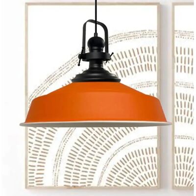 E27 Vintage Metallschirm Pendellampe - Decken- oder Hängeleuchte E27 Vintage Metallschirm Pendellampe - Decken- oder Hängeleuchte