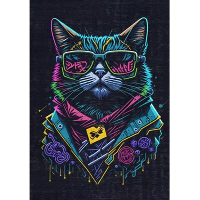 Bamyum - Blackcat Chenille - 200x300 cm - Mehrfarbig - Rug Bamyum - Blackcat Chenille - 200x300 cm - Mehrfarbig - Rug