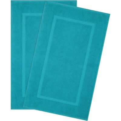 HAMMETEX Hotelmatte - Türkis - 51x86 cm - Badematte HAMMETEX Hotelmatte - Türkis - 51x86 cm - Badematte