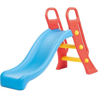 Dolu Junior Glijbaan - Rood en Blauw - 115cm - Glijbaan Dolu Junior Glijbaan - Rood en Blauw - 115cm - Glijbaan