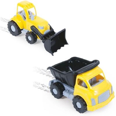 Dolu Construction Vehicle - Mini Model, 19cm, Multiple Variants Dolu Construction Vehicle - Mini Model, 19cm, Multiple Variants