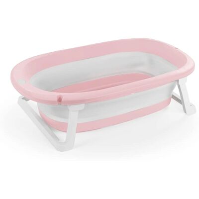 Różowa wanienka dziecięca Dolu - Składana 20,5x75,5 cm - Baby Bath Różowa wanienka dziecięca Dolu - Składana 20,5x75,5 cm - Baby Bath