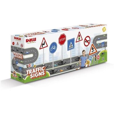 Dolu Traffic Signs Play Set - 6 Piece, Role Play, Motor Skills Dolu Traffic Signs Play Set - 6 Piece, Role Play, Motor Skills